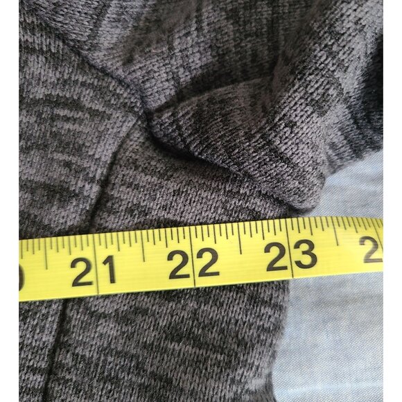 Lands End Women's Gray Textured Blazer Jacket XL/P 18 Polyester Soft Comfy - Picture 9 of 11